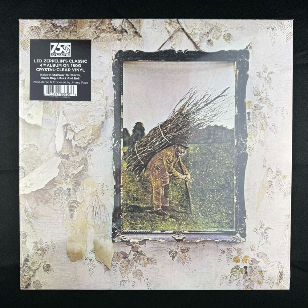 Led Zeppelin IV 4 Clear Vinyl LP 4th album 180g record Classic Rock New Sealed